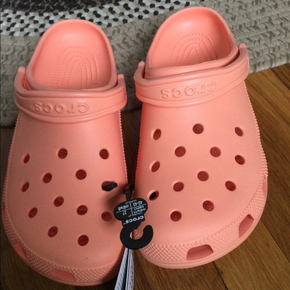 Orange Crocs classic
